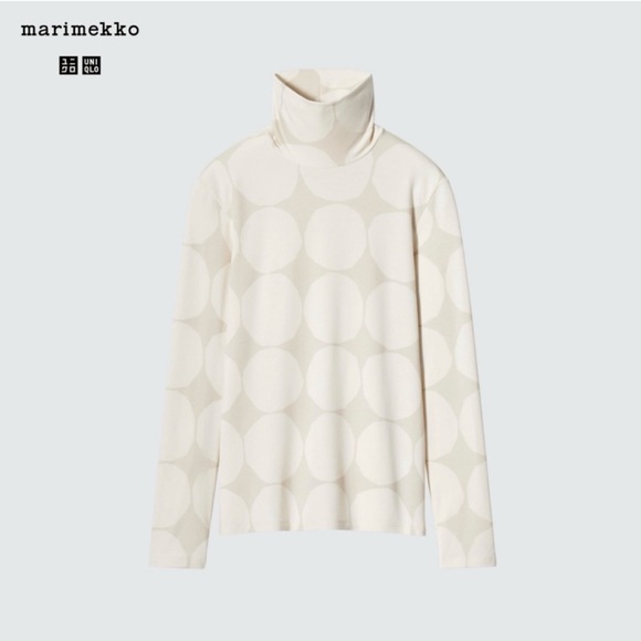 NEW UNIQLO MARIMEKKO HEATTECH TURTLENECK - Picture 5 of 8
